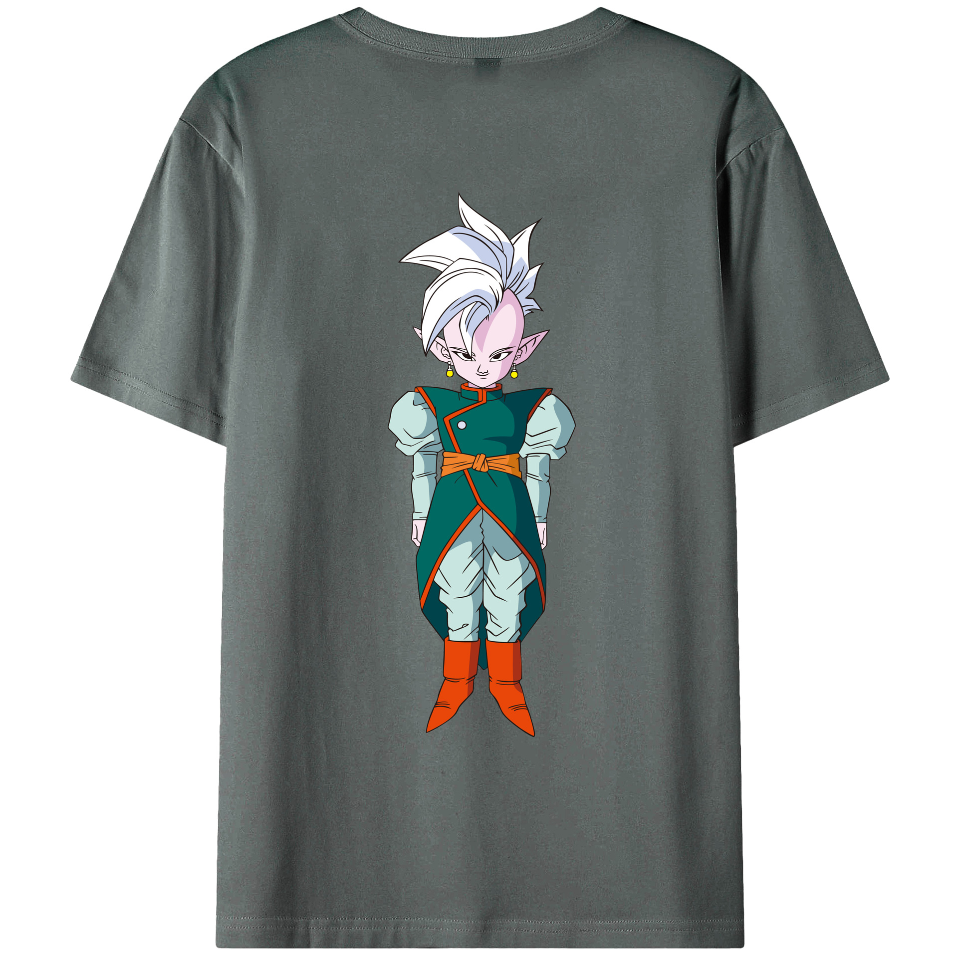 （画像用） ドラゴンボール DRAGON BALL 綿100％ メンズ半袖Tシャツ（バックプリント） 通気性